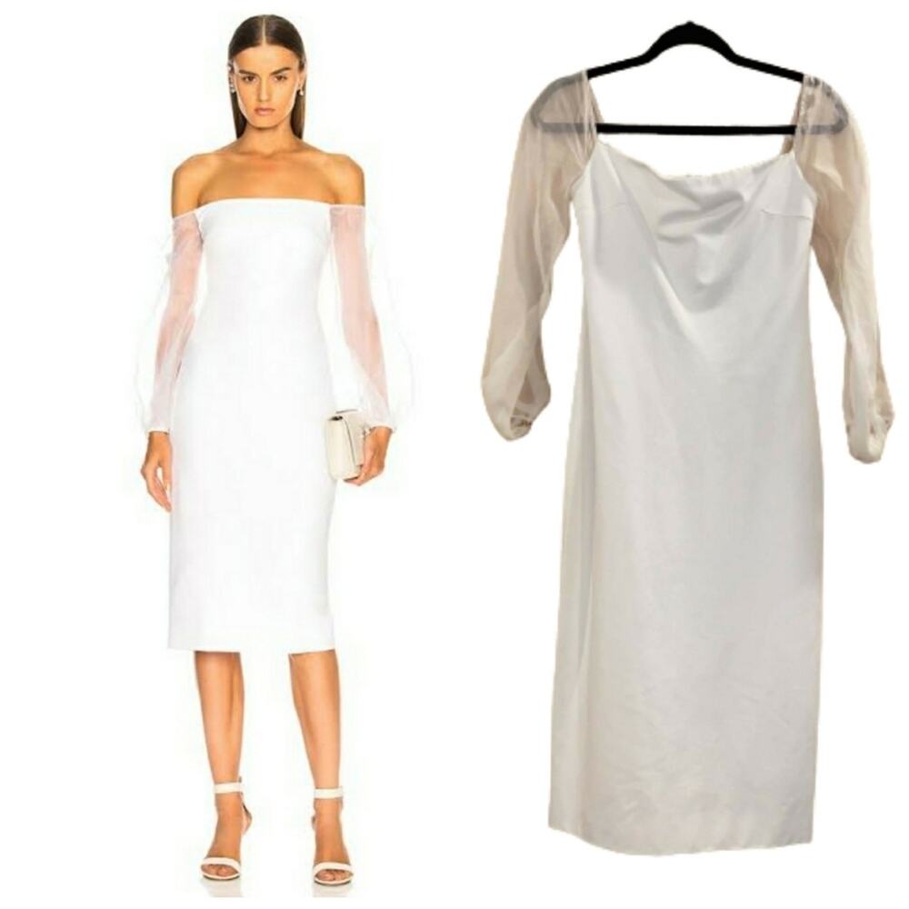 Cushnie Et Ochs Off ShoulderPencil Dress